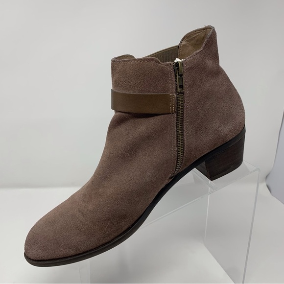 Steve Madden Perrii Dark Dusty Rose Pink Ankle Boots Size 11 - Picture 4 of 16